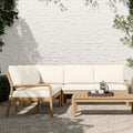 Modern Wooden Outdoor Lounge Set