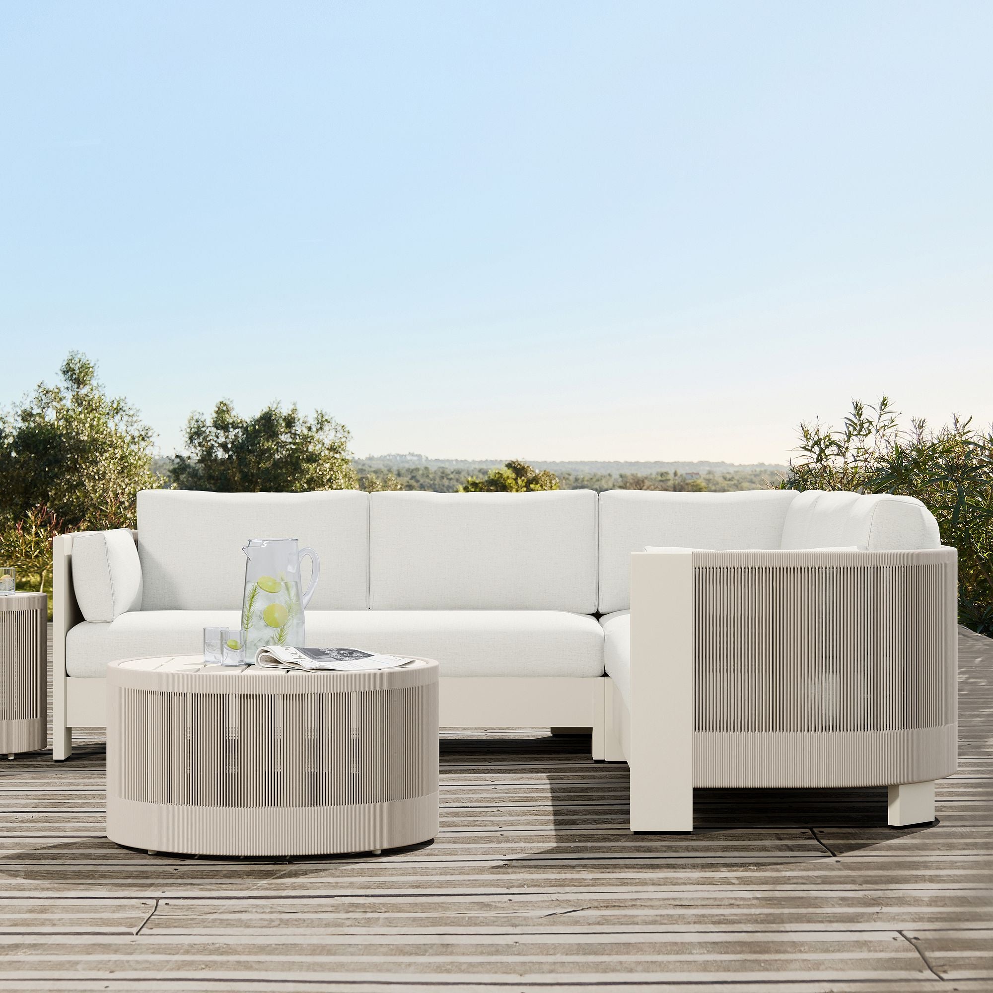 Luxury Modern Outdoor Sofa Set