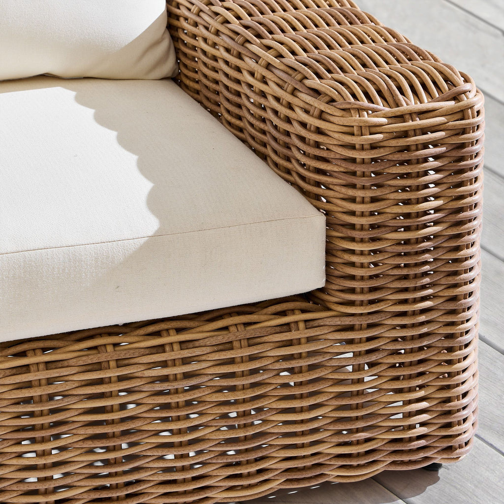 Westport Wicker Outdoor 4-Piece Sectional (136")