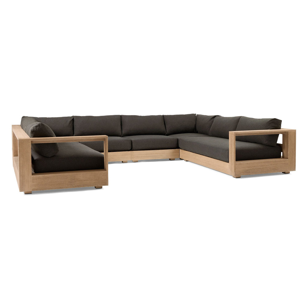 Telluride Outdoor 6-Piece U-Shaped Sectional (151")