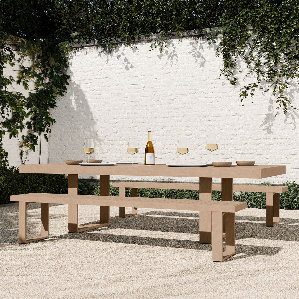 Portside Outdoor Extendable Dining Table (76.5"–115")