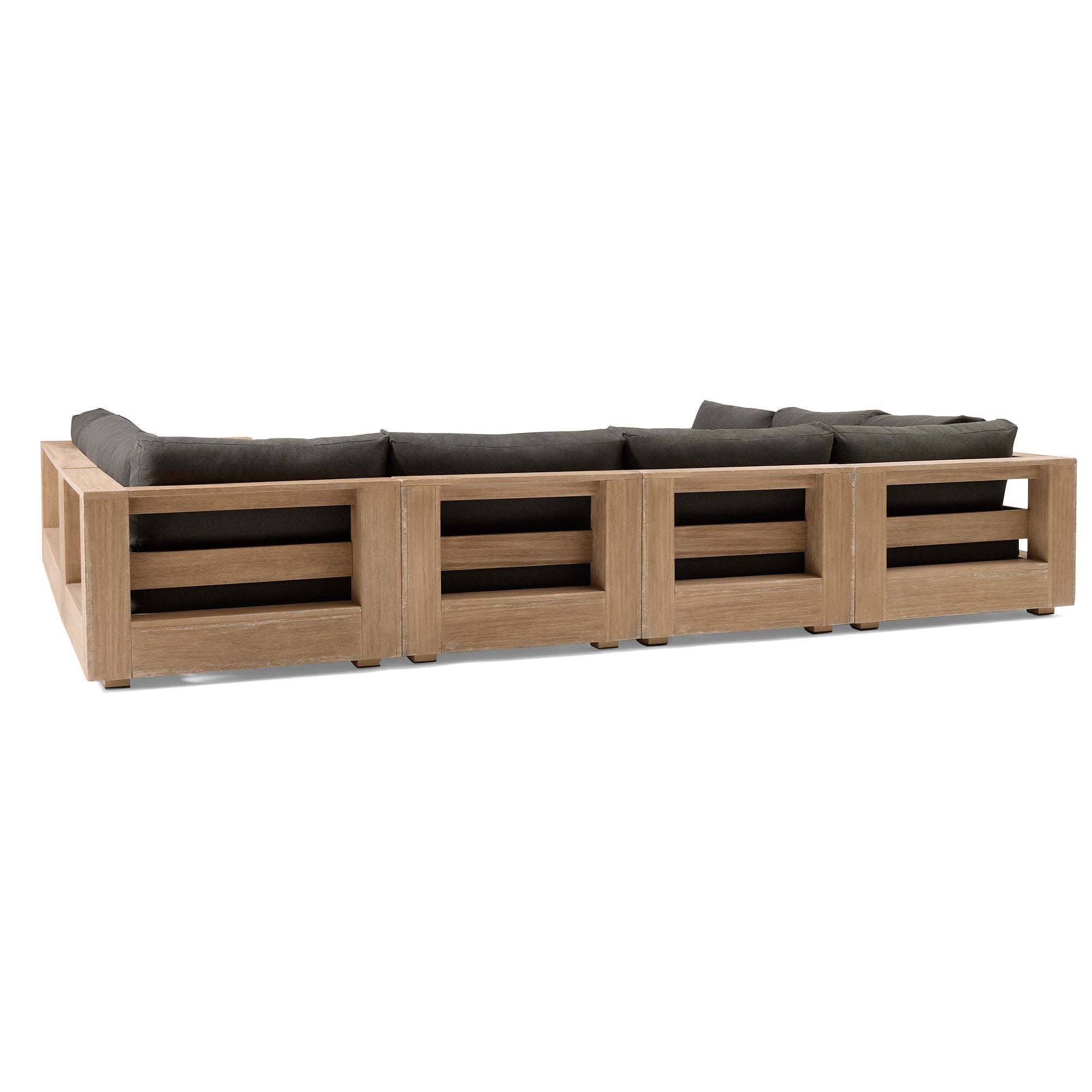 Telluride Outdoor 6-Piece U-Shaped Sectional (151")