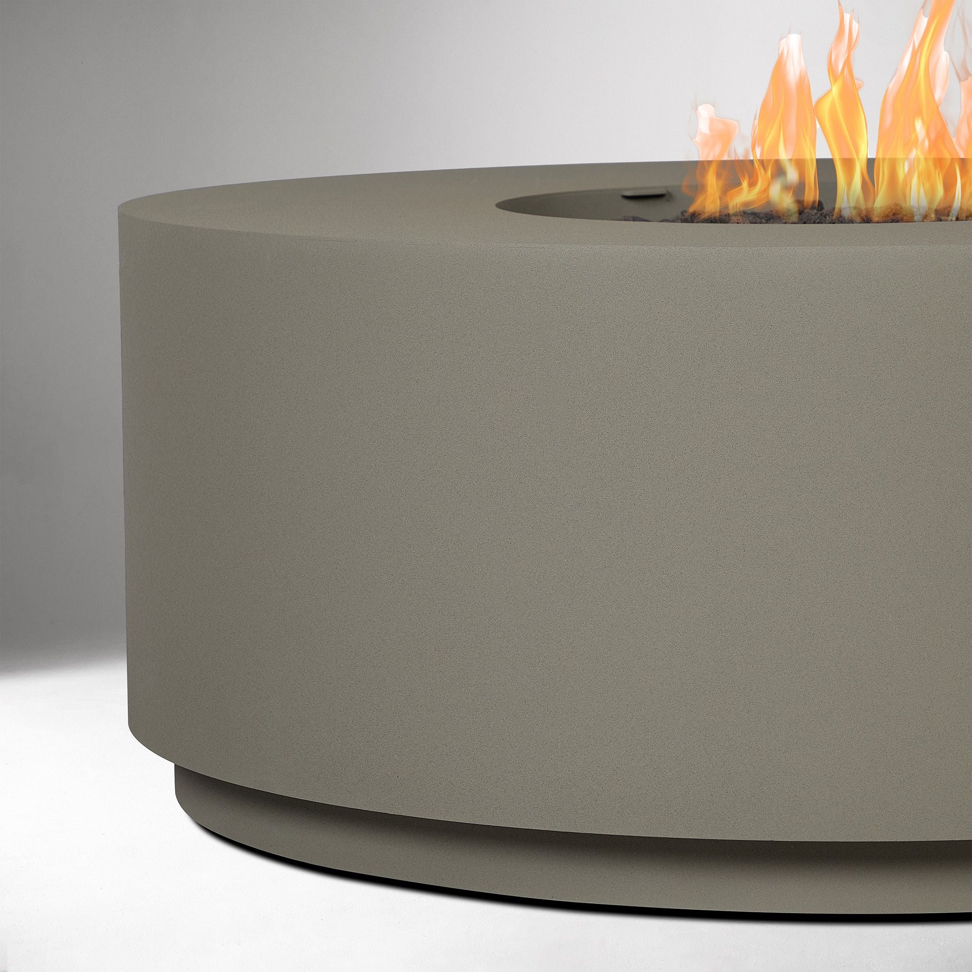 Modern Outdoor Fire Pit Lounge Set